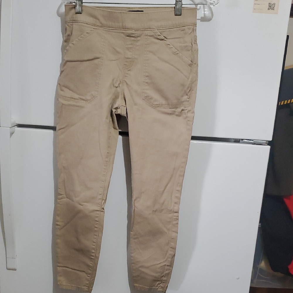 Nautica Jeans Pull On Strech Tan Pants Size PS/CH/P